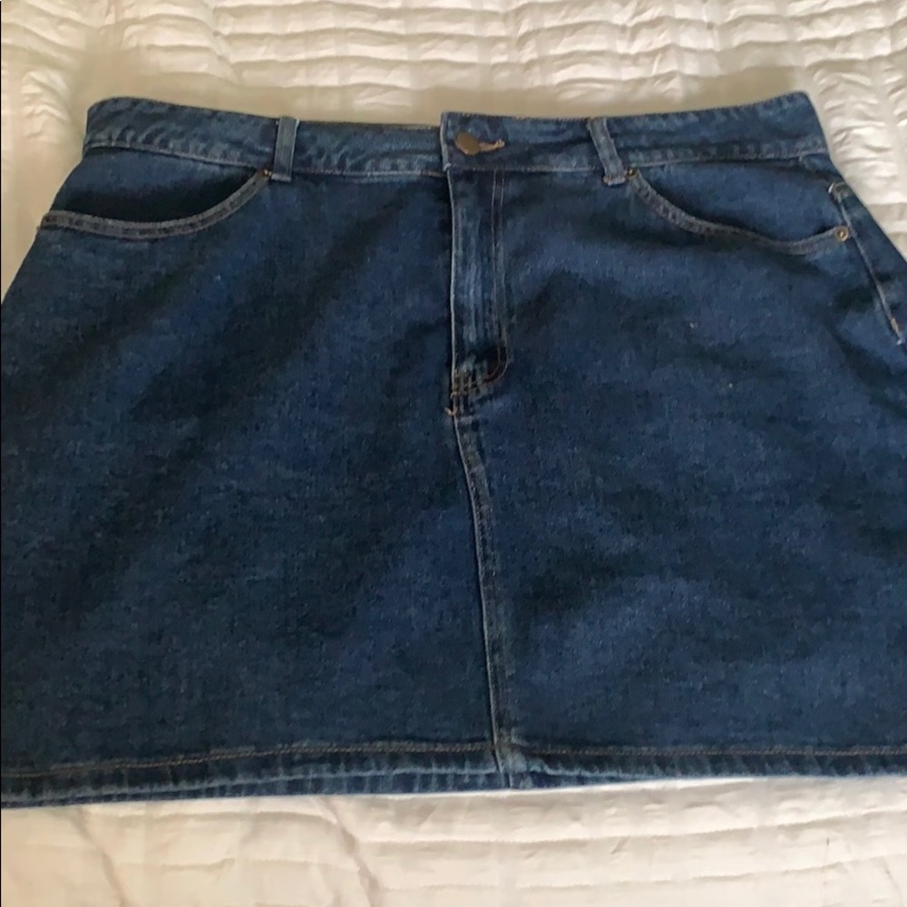 Denim skirt